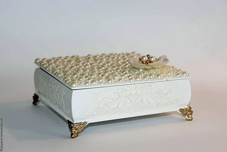 350040 Gold Pear шкатулка большая
