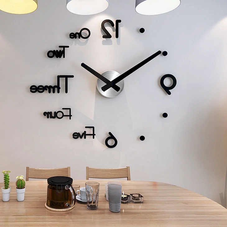 3d часы DIY Clock