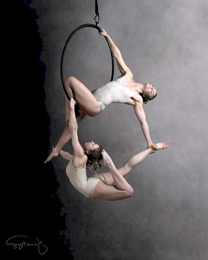 Aerial Hoop Duo