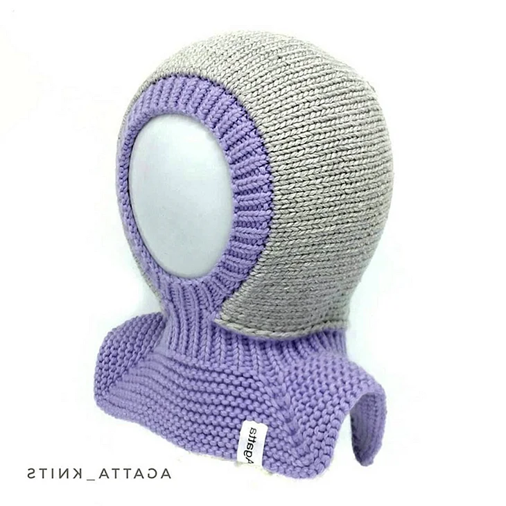 Agatta Knits шапка шлем