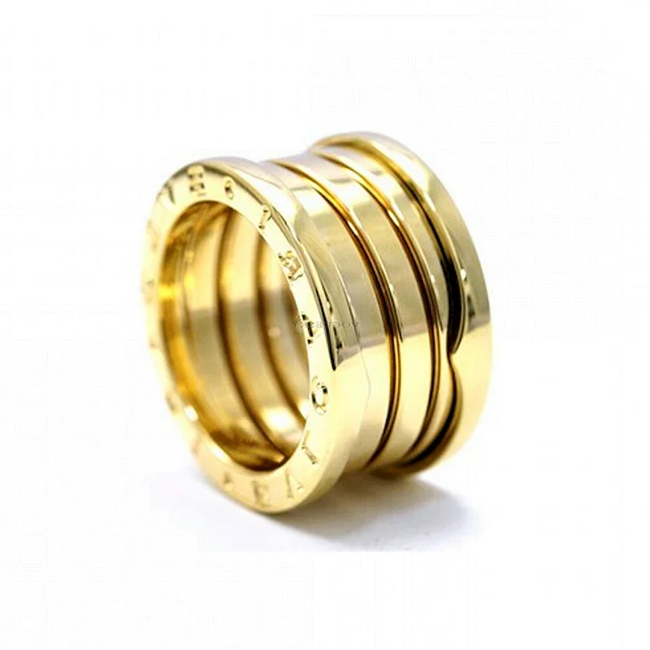 B.zero1 кольцо в желтом золоте Bvlgari