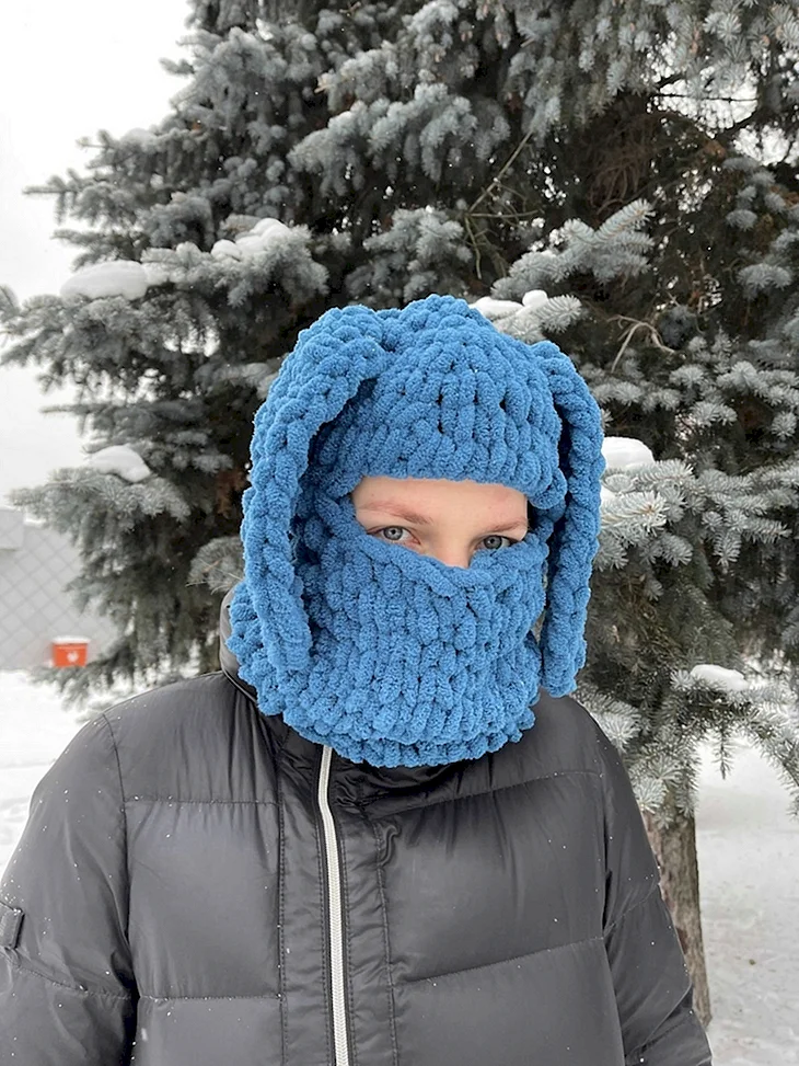 Балаклава вязаная