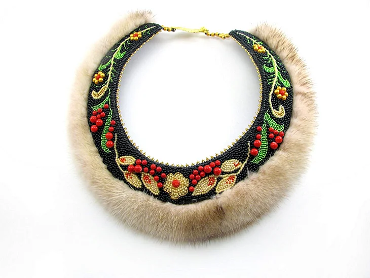 Башкирские украшения колье