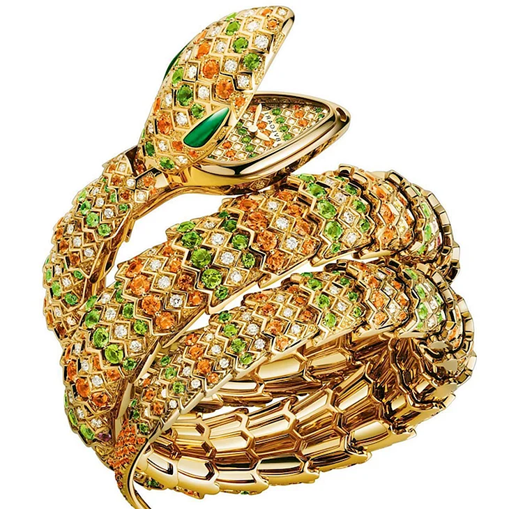 Булгари ювелирные украшения Serpenti