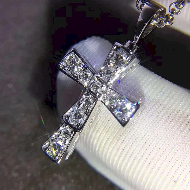 Bvlgari Cross Pendant