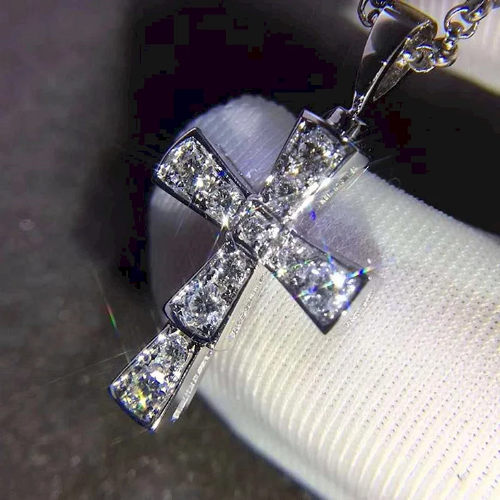 Bvlgari Cross Pendant