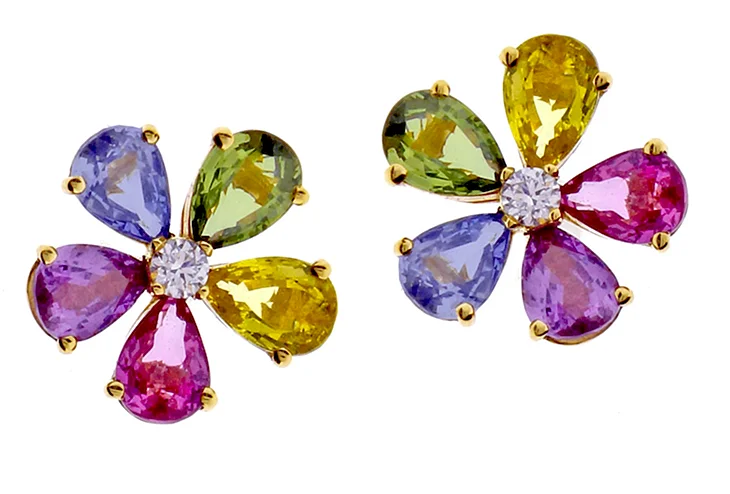 Bvlgari Flower серьги