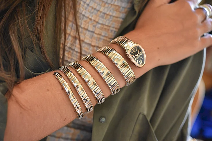 Bvlgari Serpenti на руке