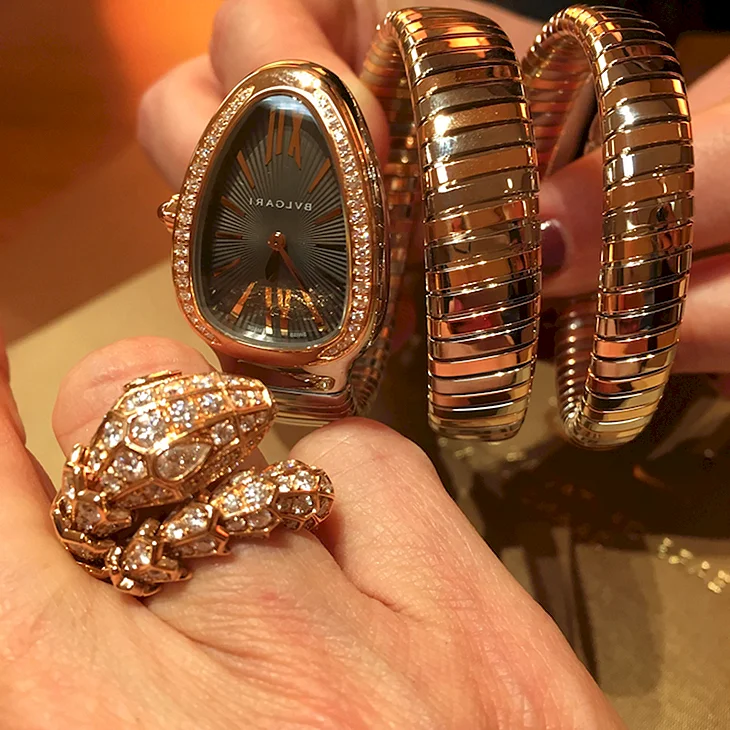 Bvlgari Snake Ring