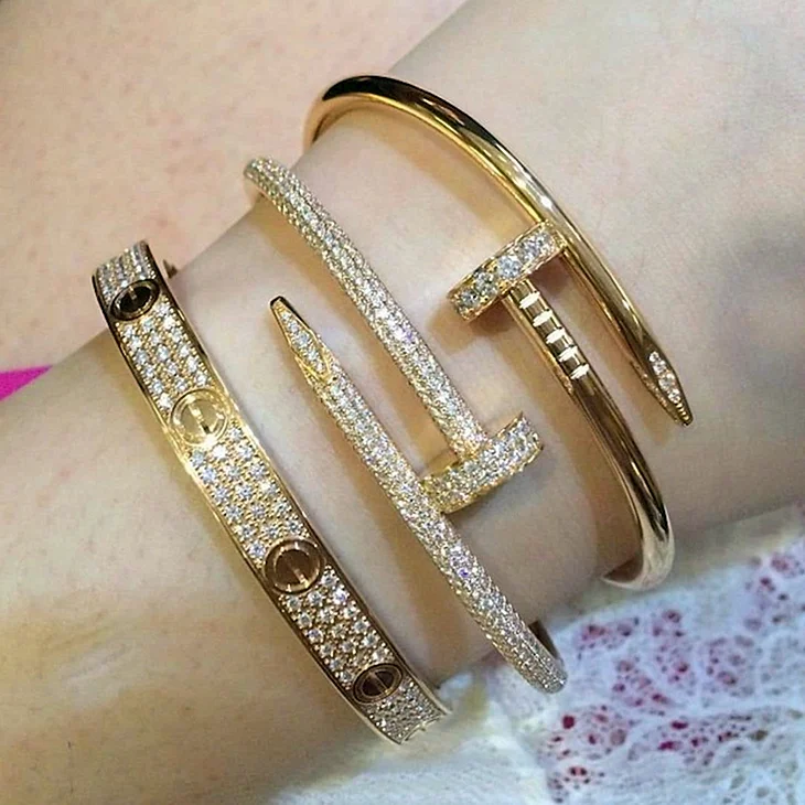 Cartier Nail Bracelet