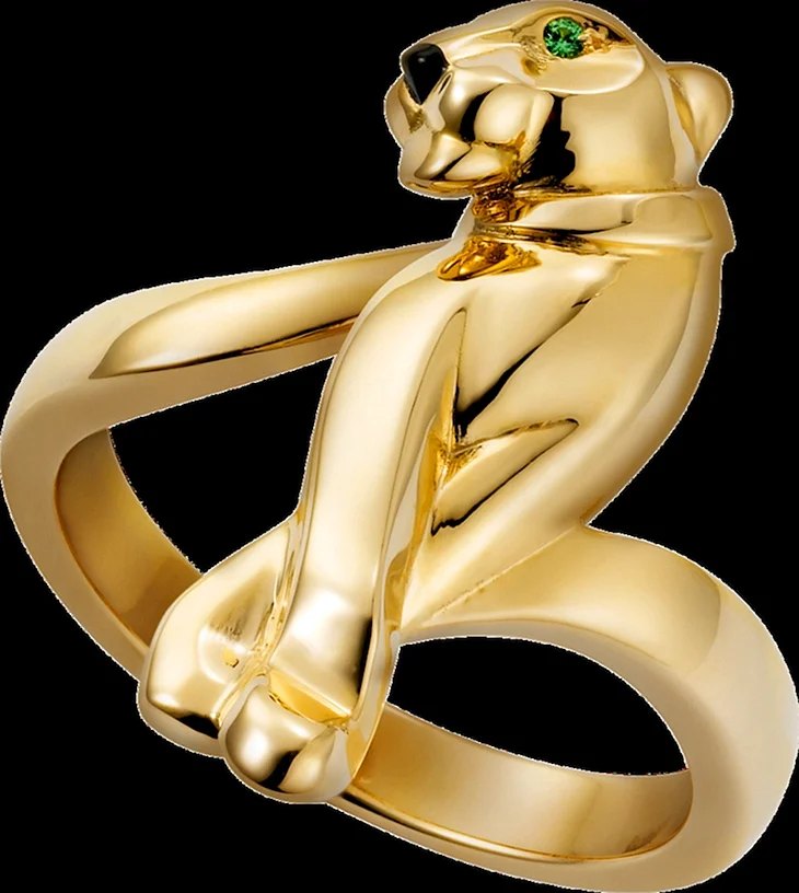 Cartier Panthere кольцо zolota