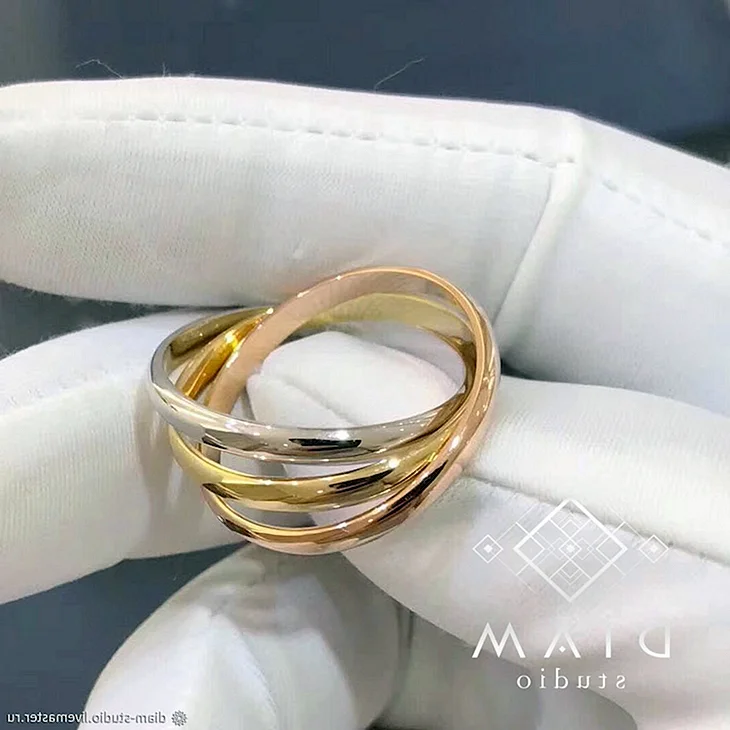 Cartier Trinity кольцо