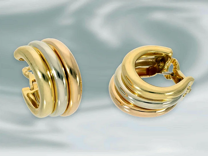 Cartier Trinity серьги
