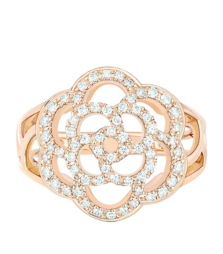 Chanel Camelia ajoure
