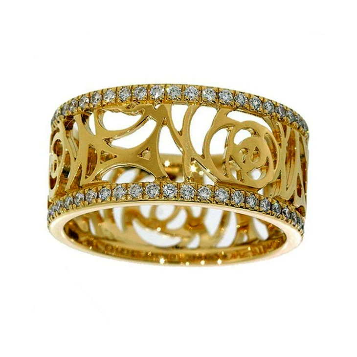 Chanel Cámelia Rose Gold Ring