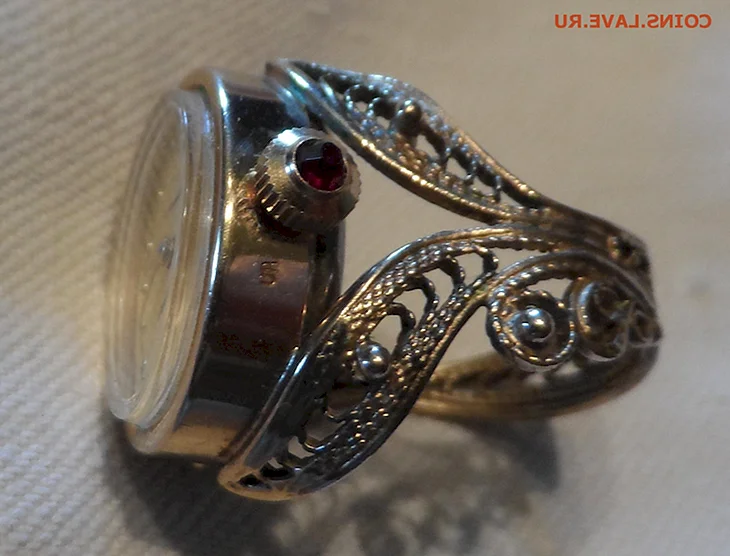 Часы Чайка перстень филигрань