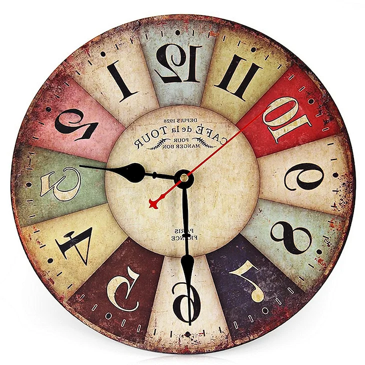 Часы настенные кварцевые DIY Clock 12s012