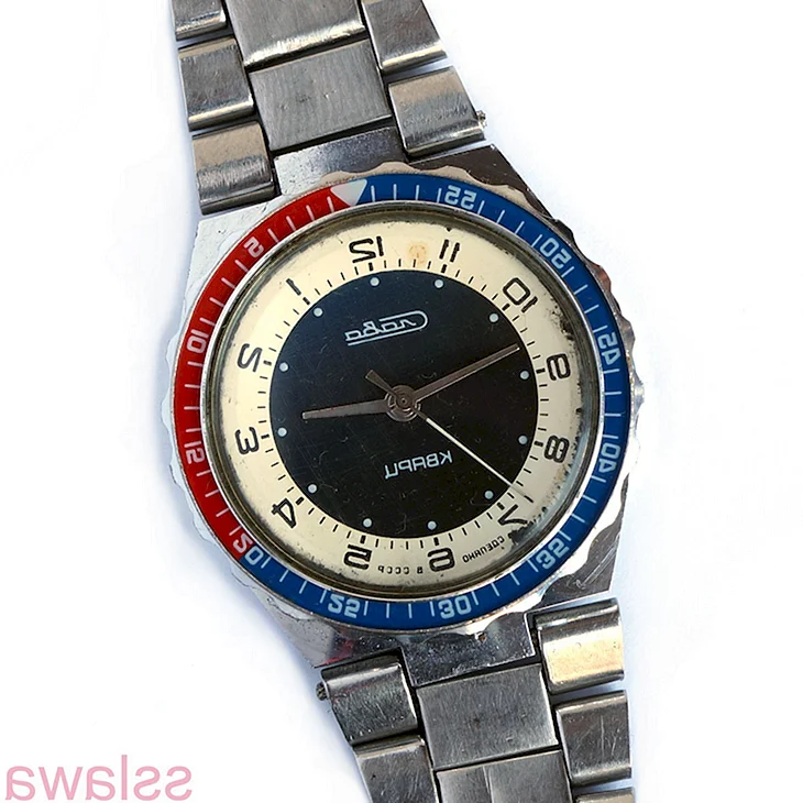 Часы Слава кварц СССР 3056а