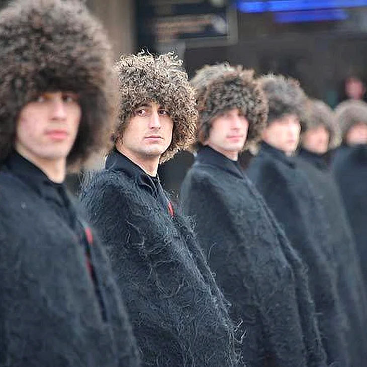 Чеченская буркаченская папаха