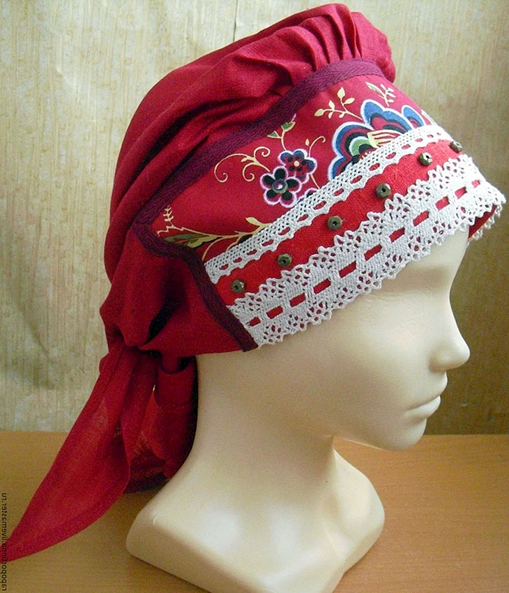 Чепец повойник