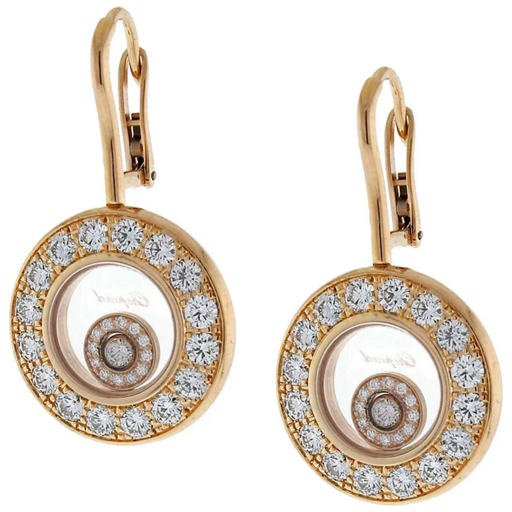 Chopard серьги Chopard Happy curves 839224-1001