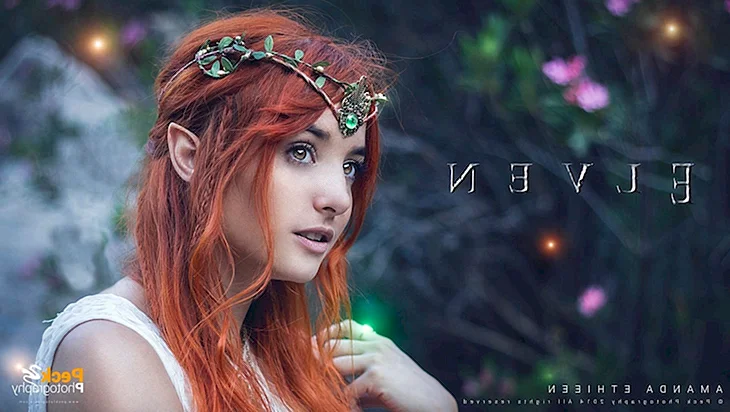 Древесная эльфийка корона