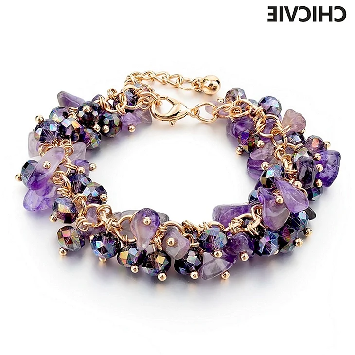 Fashion Jewelry браслет аметист
