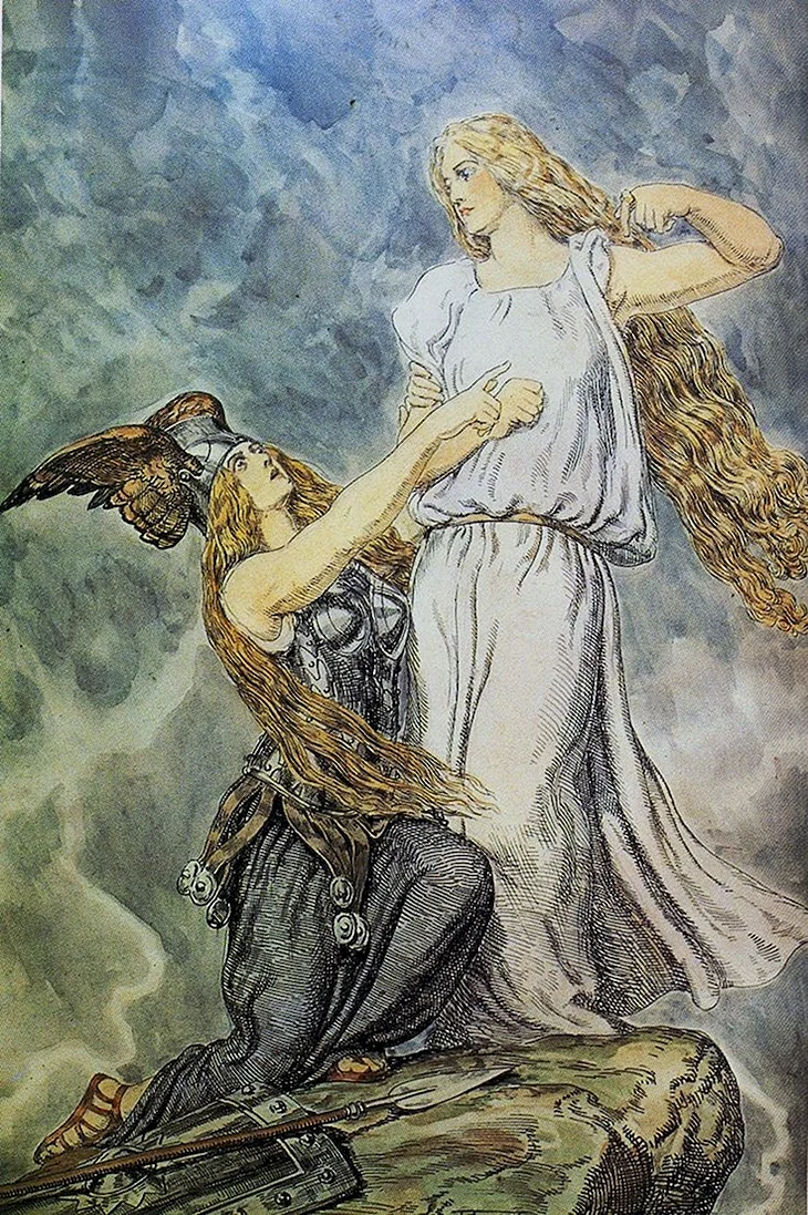 Франц Стассен, “Тристан и Изольда”, 1900