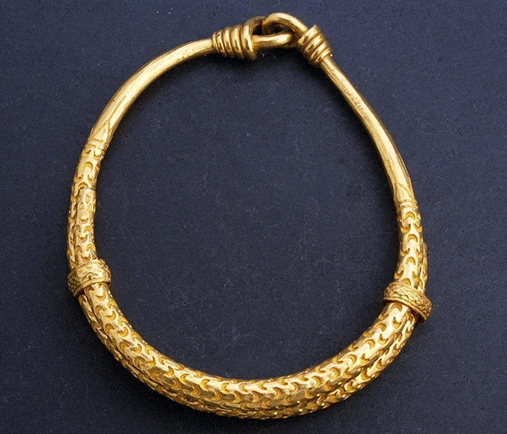 Gold Neck Rings