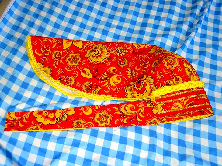 Головные уборы шитье повойник