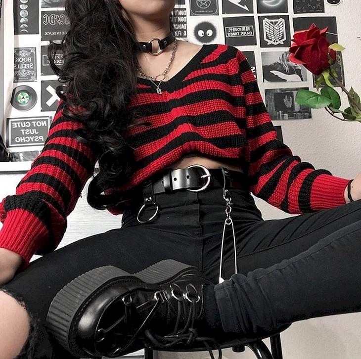 Goth outfit Грандж 2019