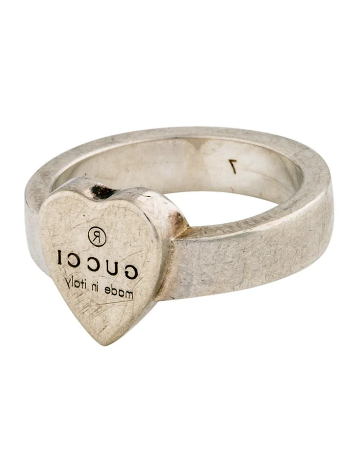Gucci trademark кольцо