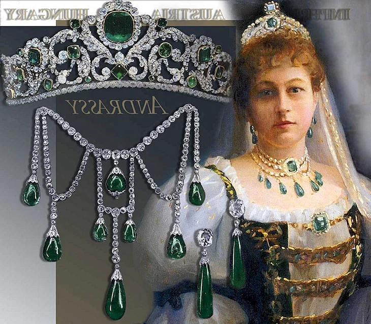 Изумрудная Королевская парюра