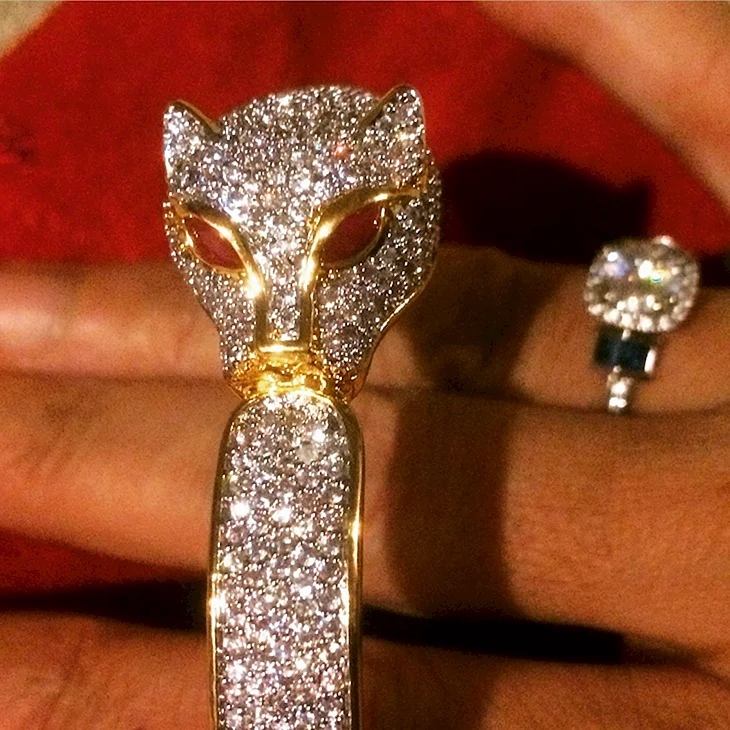 Картье Ягуар кольцо Cartier
