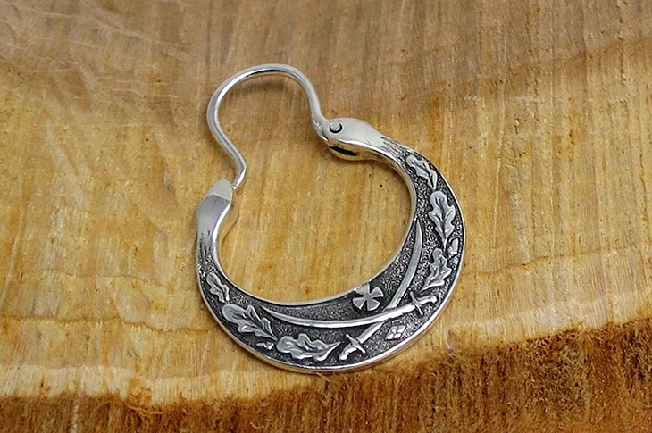 Казацкие серьги мужские