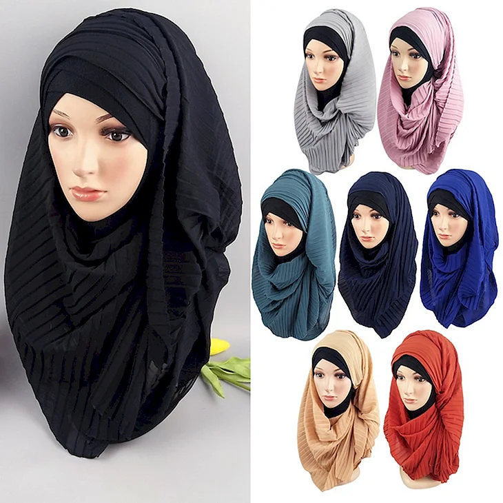 Хиджаб из шарфа
