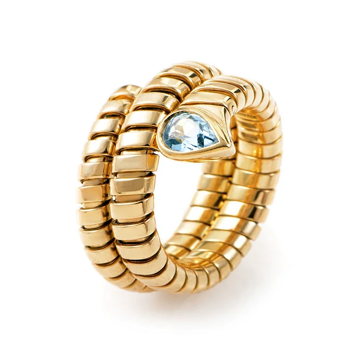 Кольцо Bvlgari tubogas