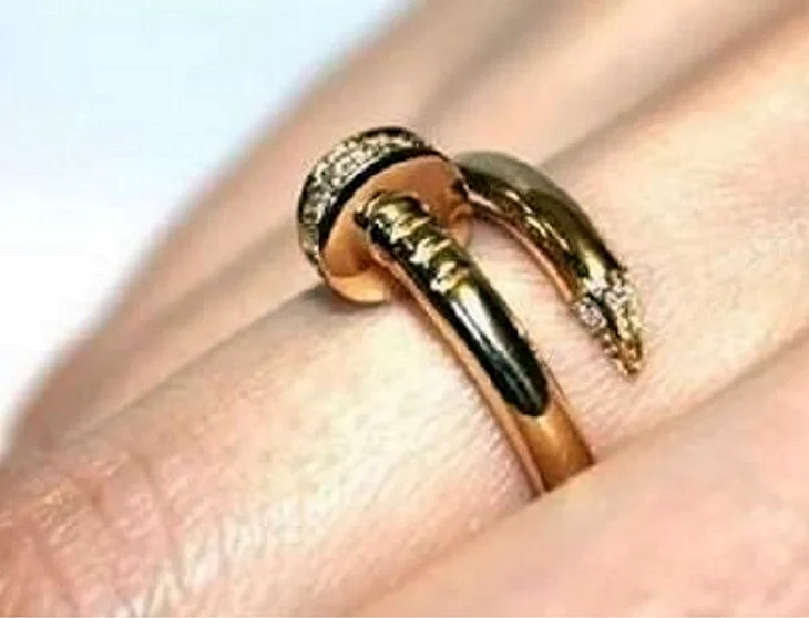 Кольцо гвоздик Cartier