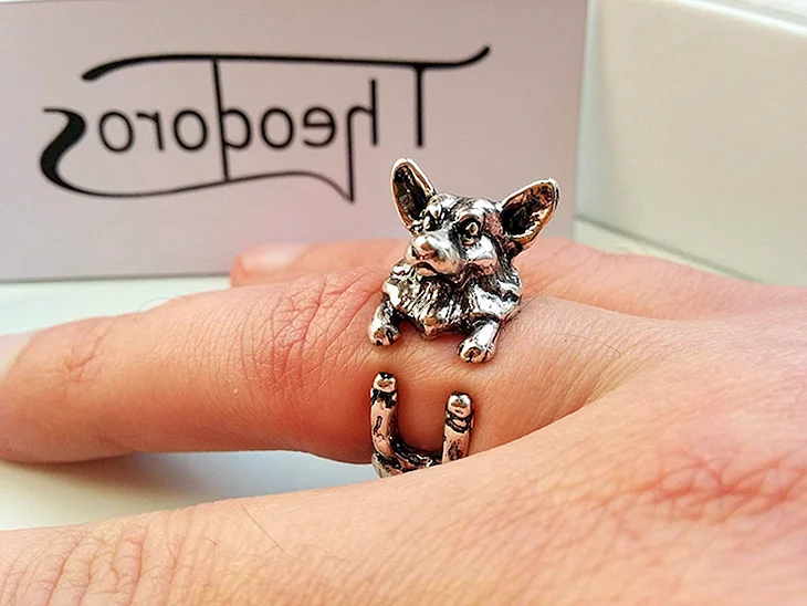 Кольцо корги 18.5