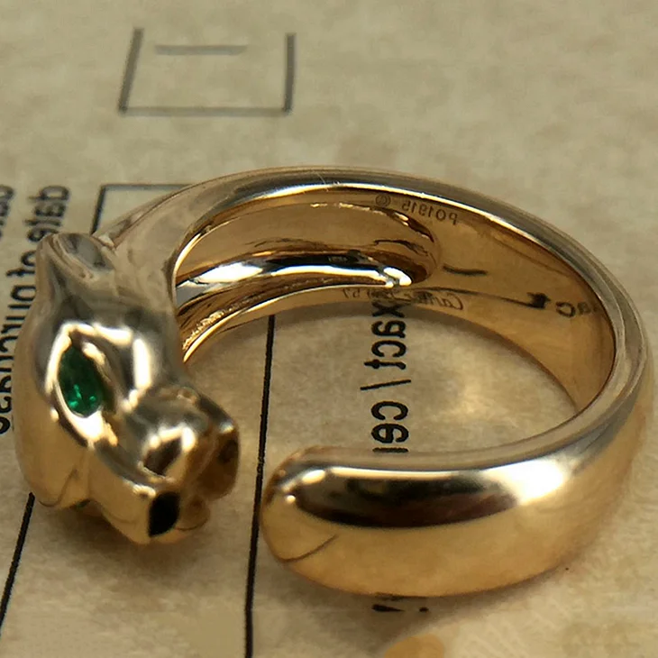 Кольцо Panthère de Cartier, розовое золото 18 карат,