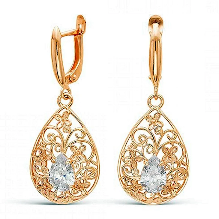 Красная Пресня серьги Swarovski