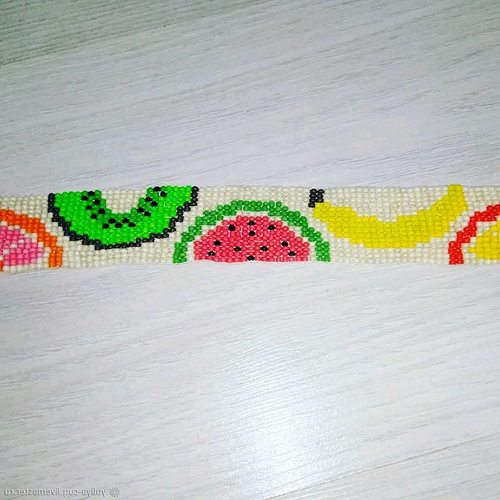 Летние браслеты из бисера