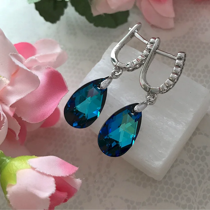 Marea Crystal серёжки Сваровски