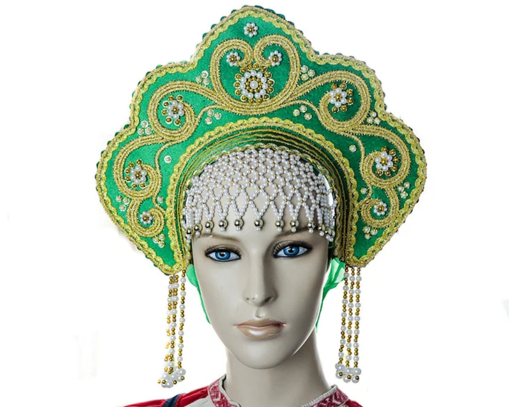 Металлический кокошник