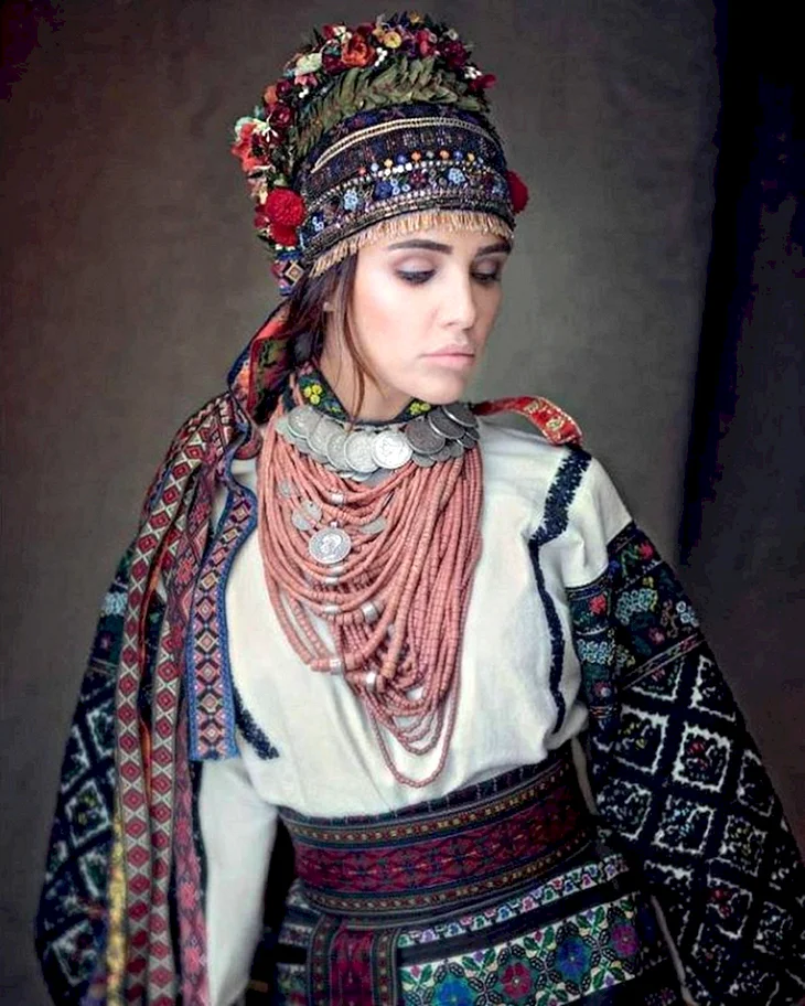 Мордовский кокошник