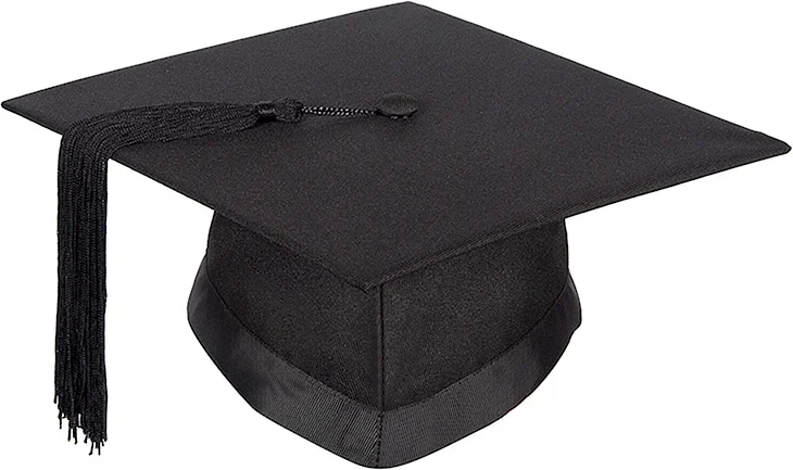 Mortarboard cap