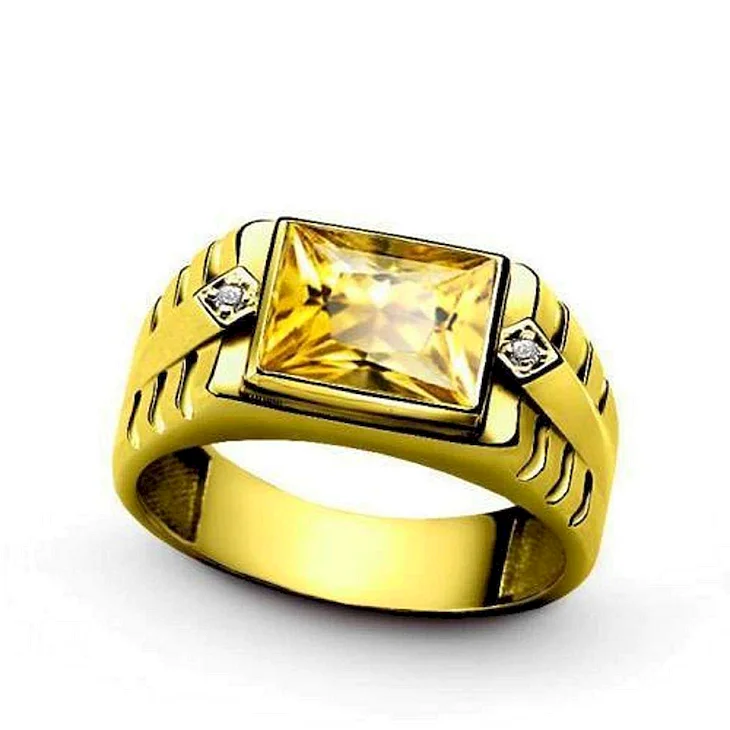 Мужские кольца bucelatty Gold Diamant