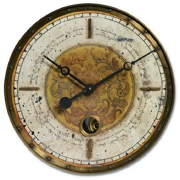 Настенные часы Leonardo script ut06006, Uttermost