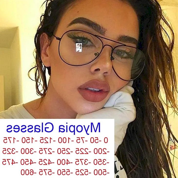 Очки Авиаторы прозрачные