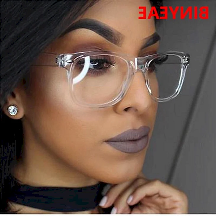 Очки прозрачные